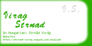 virag strnad business card